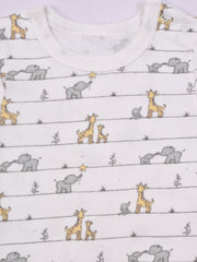 Organic Cotton Baby Onesie Jungle Safari | Pack of 2