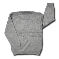Moms Home Organic Cotton Unisex Baby Winter Sweaters Grey Snoopy
