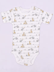 Organic Cotton Baby Onesie Jungle Safari | Pack of 2