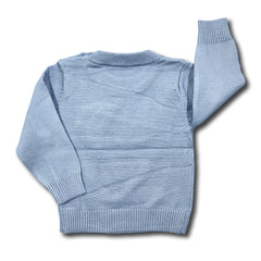 Moms Home Organic Cotton Unisex Baby Winter Sweaters Blue Snoopy