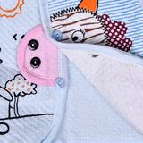 Unisex Baby's Warm Cotton Suit-1 Pajama and 1 Shirt- Designer Blue