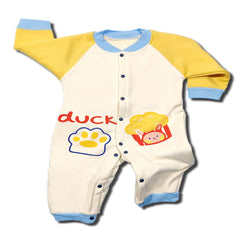 Moms Home Warm Cotton Unisex Baby Full Length Romper