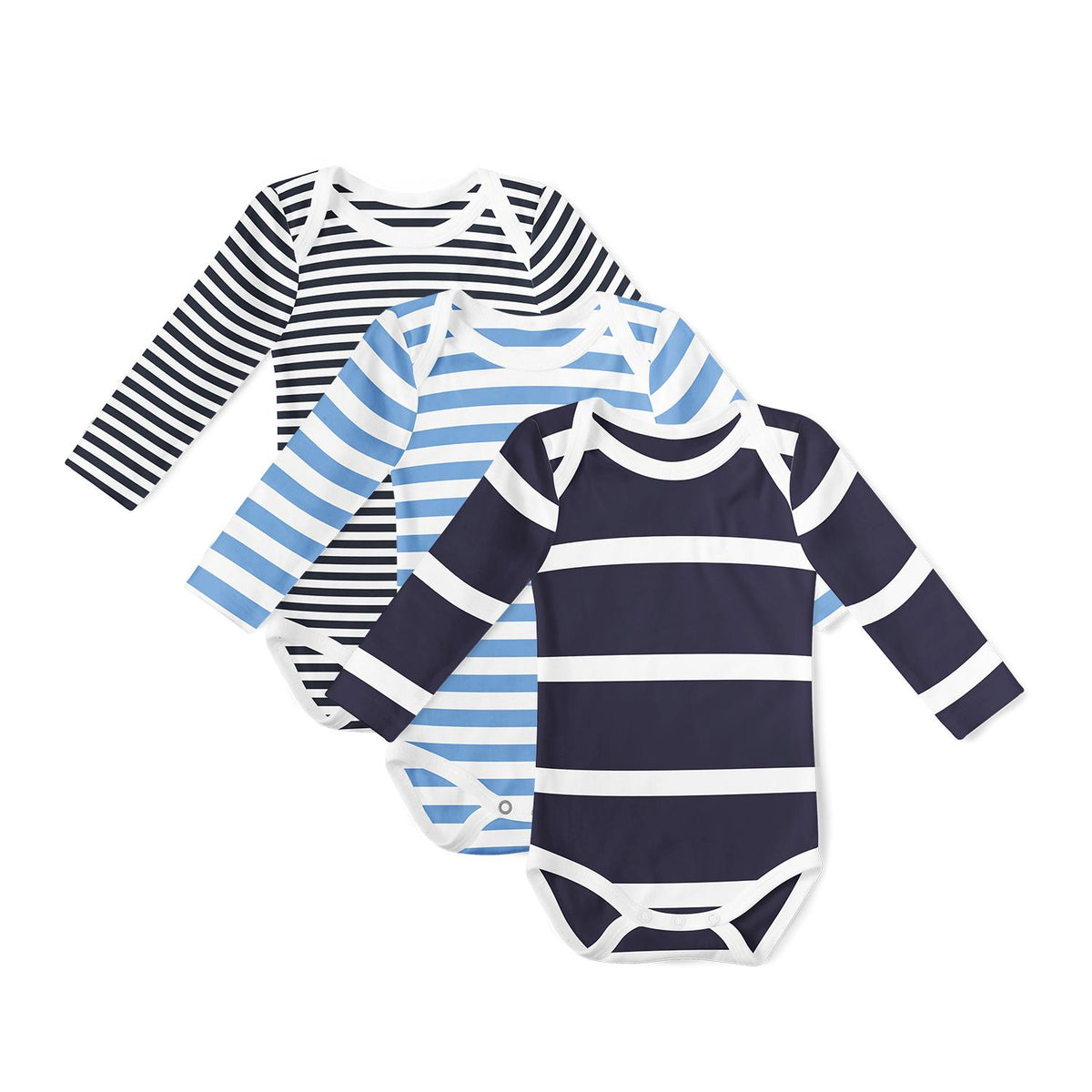 Baby Unisex Full Sleeves Onesie Romper -Pack of 3