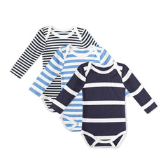 Baby Unisex Full Sleeves Onesie Romper -Pack of 3