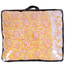 Mom's Home Organic Cotton Double Bed- Soft and Light Weight Comfortor/Quilt - 90"*108''