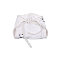 Baby Organic Cotton Printed Muslin Nappies Pack of - 3 Mix