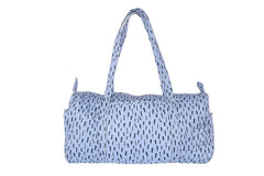 Baby Organic cotton Travel Bag- Diaper Multipurpose Carry bags for Mothers -Blue