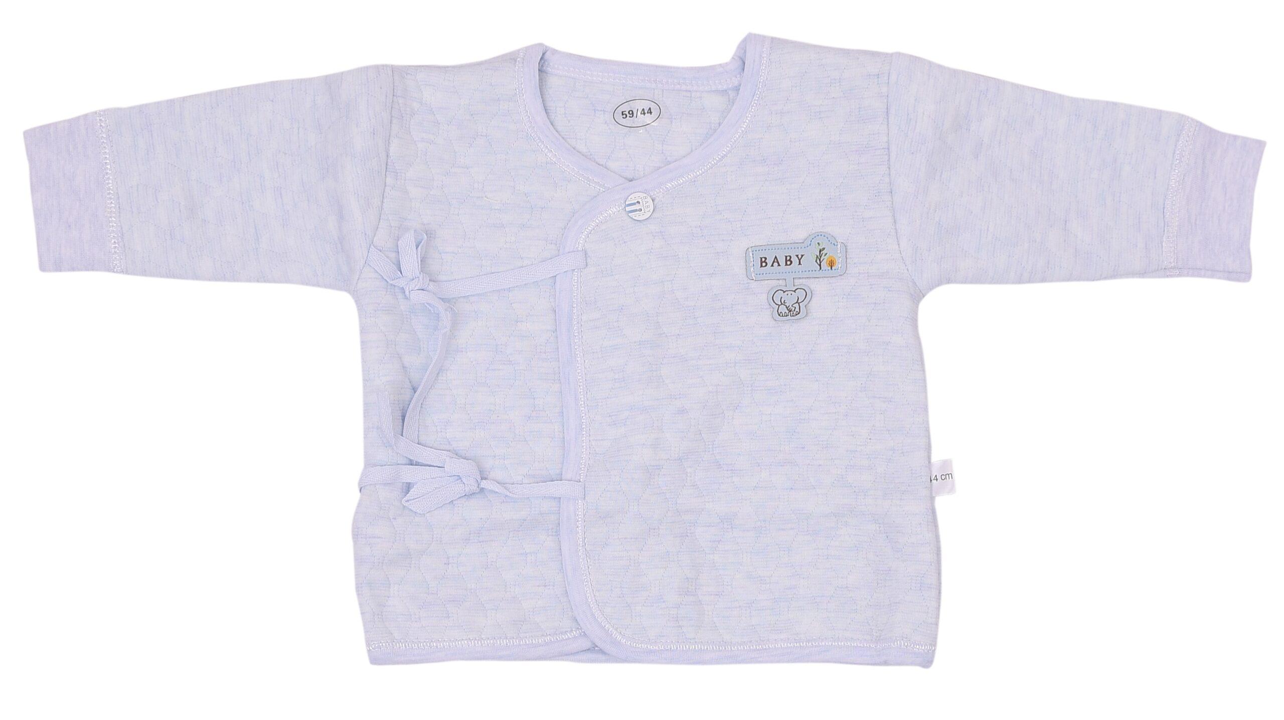 Baby's Warm Unisex Cotton Pant and Shirt Set - Blue