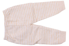 Baby's Warm Unisex Cotton Suit Set - 1Pajama and 1Hooded Shirt- Grey Strip