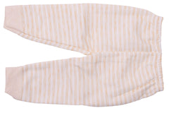 Baby's Warm Unisex Cotton Suit Set - 1Pajama and 1Hooded Shirt- Grey Strip