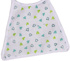 New Born Baby Cotton Bibs - Pack of 2 (0-9 Months)