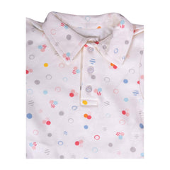 Baby's Organic Cotton T-Shirt Bodysuit (Multicolour, 12-18 Months) - Pack of 3