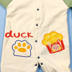 Moms Home Warm Cotton Unisex Baby Full Length Romper