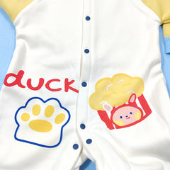 Moms Home Warm Cotton Unisex Baby Full Length Romper