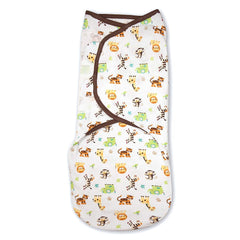 Baby Swaddle Adjustable Infant wrap- 0-3 Months - Jungle