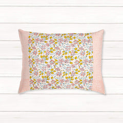 Double Bedsheet with 2 Pillow Covers - Garden Lily - Pink