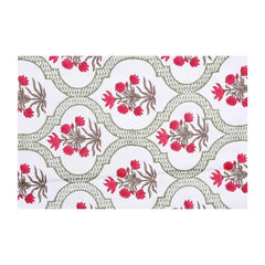 Double Bedsheet with 2 Pillow Covers - Mehraab Pot Design