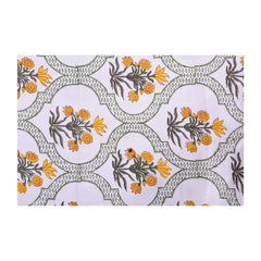 Double Bedsheet with 2 Pillow Covers - Mehraab Pot Design