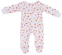 Baby Unisex Full Body Romper Footie – Bird Print Pack of 1