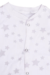 Baby Unisex Full Body Romper Footie – Star Print Pack of 1