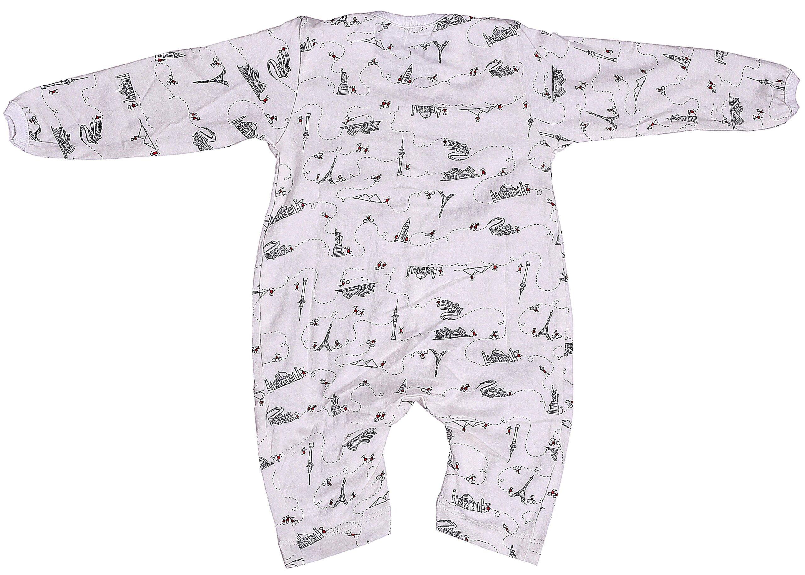 Baby Unisex Sleeping Suit – Monument Print Pack of 1