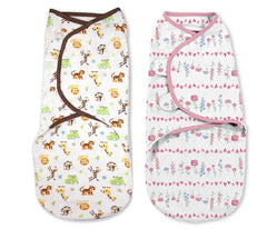 Baby Swaddle Adjustable Infant wrap- 0-3 Months -Pack of 2 - Any mix designs