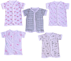 Baby Organic Cotton T-shirt Set Any Design- 0-3 Months -Pack of 3