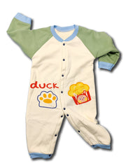 Moms Home Warm Cotton Unisex Baby Full Length Romper