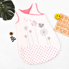 Organic Cotton Baby Pink Sleeping Sack Gift Set , 0-9 Months - 11 Items