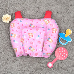 Newborn Baby Rai Pillow for Head shape - Pink