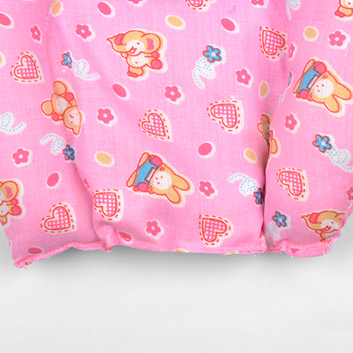 Newborn Baby Rai Pillow for Head shape - Pink