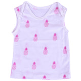 Organic Cotton Unisex Baby Sleeveless Vest Tshirt Pack of 5