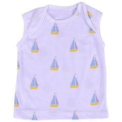 Organic Cotton Unisex Baby Sleeveless Vest Tshirt Pack of 5