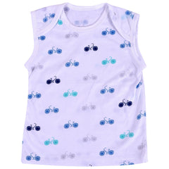 Organic Cotton Unisex Baby Sleeveless Vest Tshirt Pack of 5