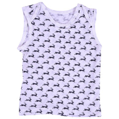 Organic Cotton Unisex Baby Sleeveless Vest Tshirt Pack of 5