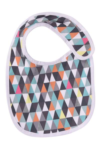 New Born Baby Designer Bibs Pack of 3 (0-9 Months)-Printed