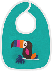 New Born Baby Cotton Bibs - Pack of 3 (0-9 Months)