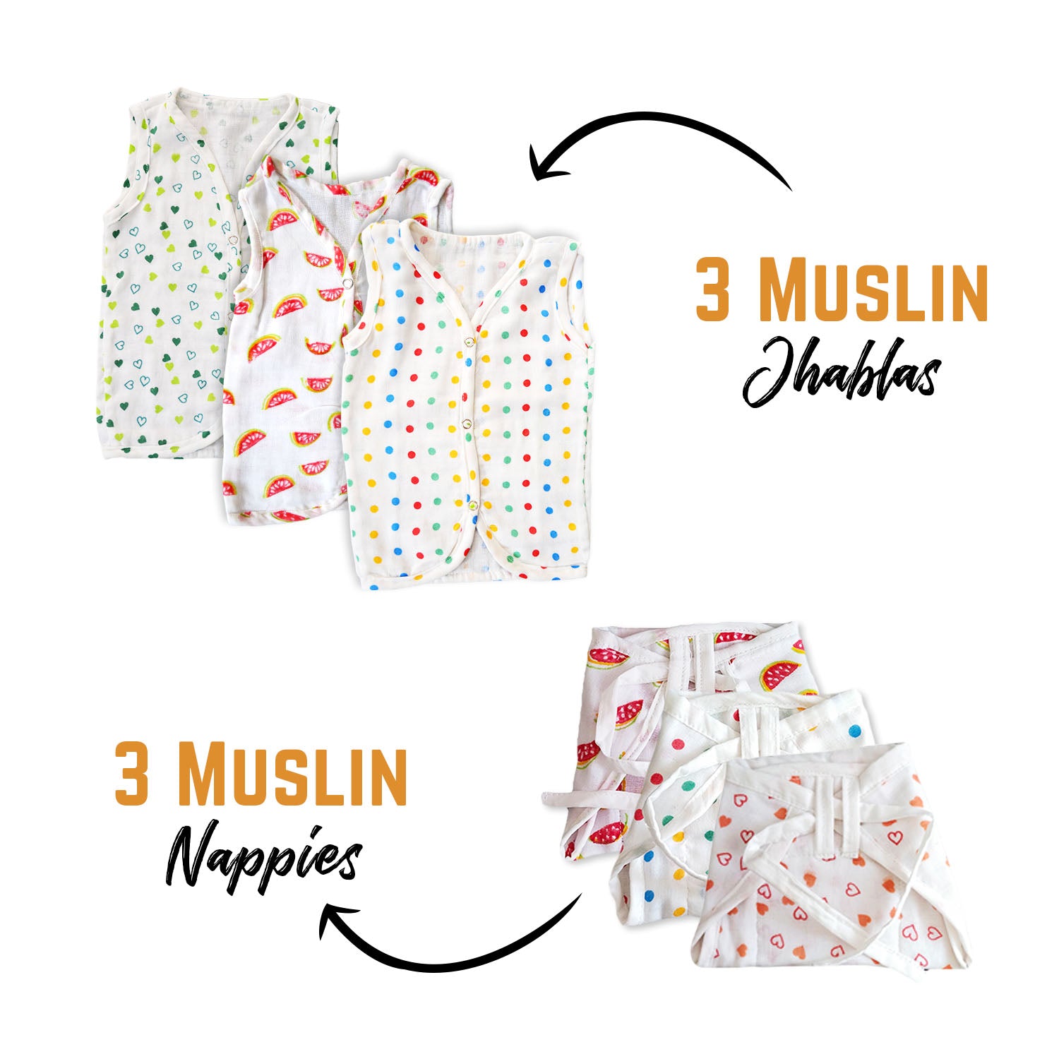 All Muslin Complete Baby Gift set (23 Items )