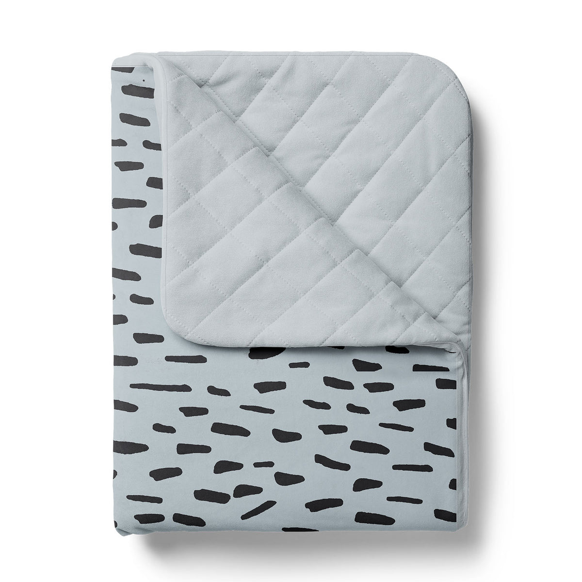 Baby Ac Quilt Blanket cum Bedspread- 0-3 Years - 100*120 cm - Blue Print - 0-5 Years - 90*90 cms