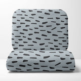 Baby Ac Quilt Blanket cum Bedspread- 0-3 Years - 110*120 cm - Blue Print - 0-5 Years