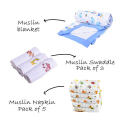 All Muslin Basic Gift Set ( 9 items )