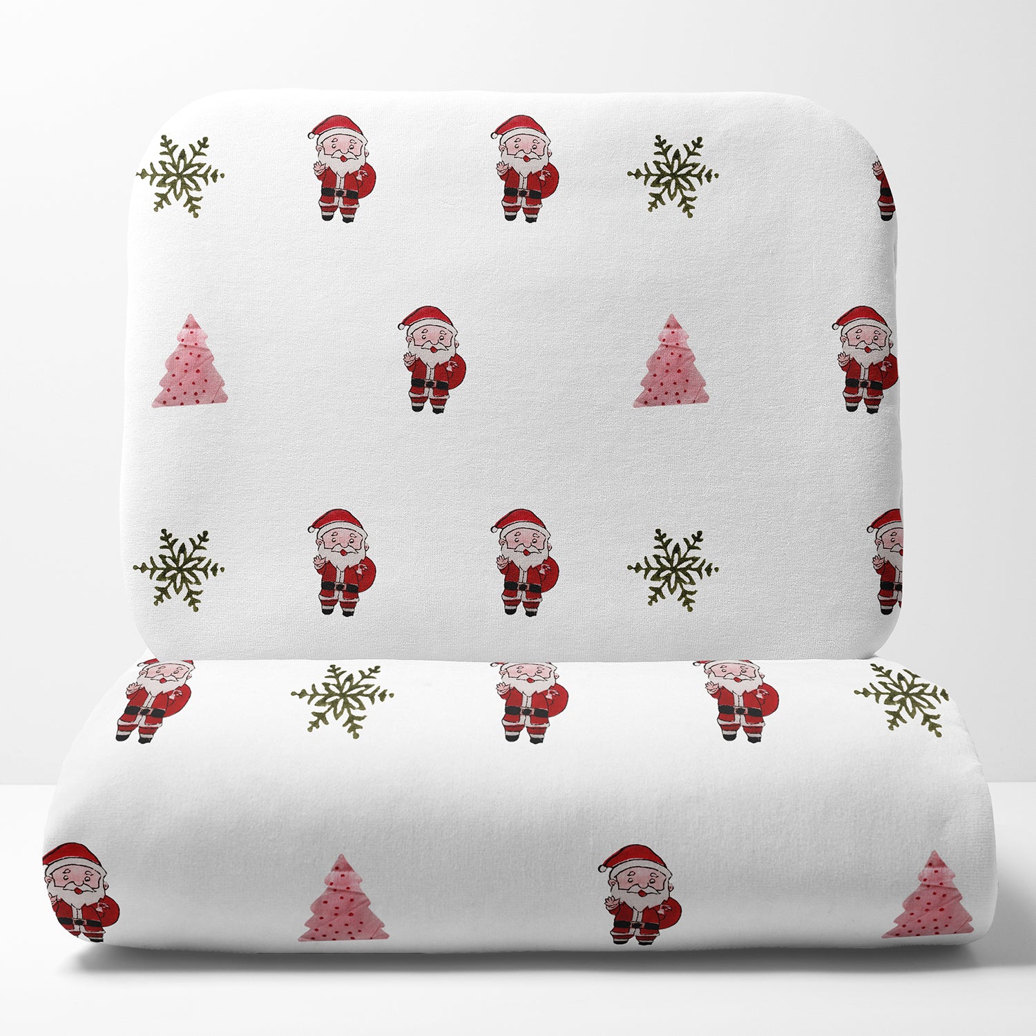 Baby Ac Quilt Blanket cum Bedspread- 0-3 Years - 100*120 cm - Santa