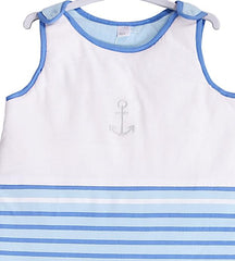 Sleeping cum carrying Nest Bag (Blue, 0-6 Months)