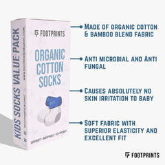 Baby Unisex Booties/Socks- 0-6 Months- Pack of 3