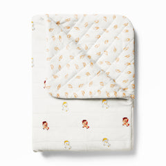 Baby Ac Quilt Blanket cum Bedspread- 0-3 Years - 100*120 cm - Horse